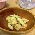 ゆゆ♡もも's cooksnap of when they made 離乳食後期☆キャベツと豚肉のお好み焼き.