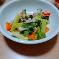 Avanti20's cooksnap of when they made 鶏もも肉と小松菜の煮物.