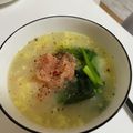 クックO1X8VL☆'s cooksnap of when they made ネギと明太子の中華粥ブラックペッパーがけ.