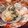 森山恵's cooksnap of when they made 紅白で新年を祝う♪　富有柿の白和え.