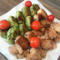 Yokchina's cooksnap of when they made 子供おやつ☆ブロッコリー入りジャガ団子.