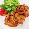 チェビス's cooksnap of when they made むね肉柔らか！鶏むね肉の生姜焼き.