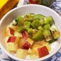 ☆あいちゃん's cooksnap of when they made シナモン香る♪りんごとキウイのヨーグルト.