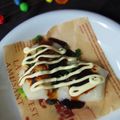 haruku221's cooksnap of when they made 餅ねぎ焼き☝お好み焼風ソース味♪もち消費.