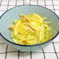 ゆづキッチン's cooksnap of when they made りんごとキャベツのさっぱり塩レモンサラダ.