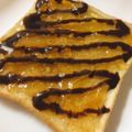 okapi☆☆'s cooksnap of when they made マーマレードとチョコソースのトースト.