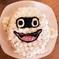 クックAGQG3E☆'s cooksnap of when they made 妖怪ウォッチ☆ウィスパーのキャラケーキ.