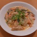 もんしゅしゅ's cooksnap of when they made 鮭とカブのバター醤油ミルク煮.