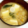 c0c0tora's cooksnap of when they made なめこ 豆腐 わかめの味噌汁^^.