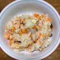 クックZFKRE9☆'s cooksnap of when they made 新巻鮭(辛い鮭)の炊き込みご飯.