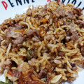 ♡のんちゃ♡♡'s cooksnap of when they made 残りご飯のそばめし.