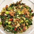 amysvoba's cooksnap of when they made 赤かぶビーツの葉残りものふりかけ♪.