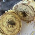 みりんりん☆'s cooksnap of when they made アウトドアで簡単★ホケミのバームクーヘン.