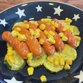 hitomi41's cooksnap of when they made ズッキーニとウィンナーのマヨ炒め.