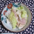 mmameco's cooksnap of when they made 白菜と長芋のシャキふわサラダ.