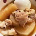 クック甘党。's cooksnap of when they made 簡単！鶏と大根の煮物【炊飯器or圧力鍋】.