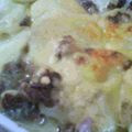 riochi's cooksnap of when they made 新じゃがとひき肉のチーズ焼き.