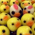 くまみっちー's cooksnap of when they made かわいい！無限ひよこの白玉だんご.