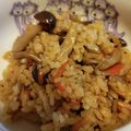 べちぽん's cooksnap of when they made 鶏とｷﾉｺの炊き込みごはん.
