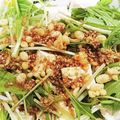 akiyuママ's cooksnap of when they made ～自家製ドレ～豆腐と水菜の居酒屋サラダ.
