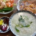 ゆう・しんママ's cooksnap of when they made 餅入り♪中華風七草粥～.