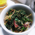 ☆★ケイト★☆'s cooksnap of when they made ほうれん草と茗荷の胡麻和え♥簡単☆.