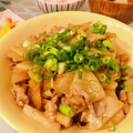ainuinu's cooksnap of when they made 簡単 スタミナ 大根と豚のカレー炒め.