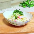 KBBキッチン☆'s cooksnap of when they made 大根と笹かまのマヨポンサラダ.