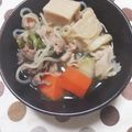 ﾁｲﾁｬﾝﾏﾏ's cooksnap of when they made すき焼き風（生姜入り）.