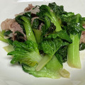 yummy?'s cooksnap of when they made 簡単♪青菜と豚肉のオイスターソース炒め.