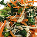 あさりん子's cooksnap of when they made ちぢみほうれん草とえのきと人参のごま和え.