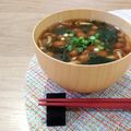 Yukiまむ's cooksnap of when they made なめことわかめの赤だし.
