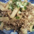 なおゆみい's cooksnap of when they made ❀ひき肉と大根の♬ピリ辛炒め❀.