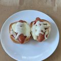 ラリー＆サラ's cooksnap of when they made 簡単ディナーロールソーセージチーズパン.