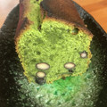 おかんkitchen's cooksnap of when they made 抹茶と黒豆のパウンドケーキ☆バター不使用.