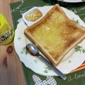 んりおか's cooksnap of when they made トースト☆バターハニーレモン.