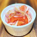 西＊絵子's cooksnap of when they made トマトと玉ねぎのサッパリサラダ.