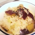 mimumeno's cooksnap of when they made 切って炊くだけ！簡単さつまいもごはん.
