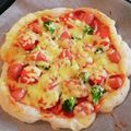 いのみぽりん's cooksnap of when they made フライパンでピザ餅★簡単.