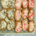 yama_miu's cooksnap of when they made ごまたっぷり！弾ける香ばし いなり寿司.