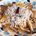 トモ２'s cooksnap of when they made しらすタップリ！ きのこのパスタ.