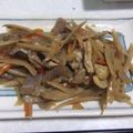 きらり流れ星's cooksnap of when they made ✿根菜と鶏肉の炒め煮✿.