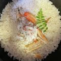 クックHC5JRG☆'s cooksnap of when they made 土鍋でつくる蟹飯(カニの炊き込みご飯).