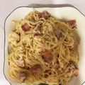 Phamvandon's cooksnap of when they made 簡単☆牛乳でカルボナーラ.
