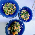 ピョンちゃん★'s cooksnap of when they made 小松菜とたまごとじゃこの炒め✿.