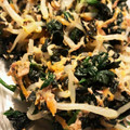くー♪♪'s cooksnap of when they made ほうれん草ともやしの のりずあえ.