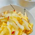べりまま's cooksnap of when they made 白菜・りんごサラダ♪わさびオリーブソース.