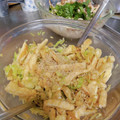月✳Iris's cooksnap of when they made 油揚げとキャベツの酢の物.