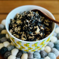 マルんちの丸顔's cooksnap of when they made ご飯に♪ひじきと薄揚げのソフトふりかけ.