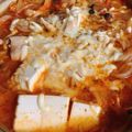 のんべぇヒロ's cooksnap of when they made ピリ辛！極うま！鶏キムチのチーズ鍋.
